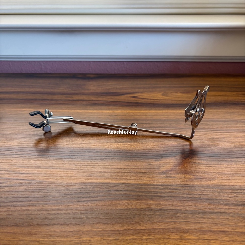 Portable Flute Sheet Music Holder Clamp On Adjustable